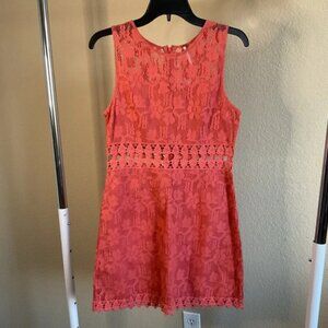 Free People Womens Crochet Sundress Size 6 *Flaw Noted*